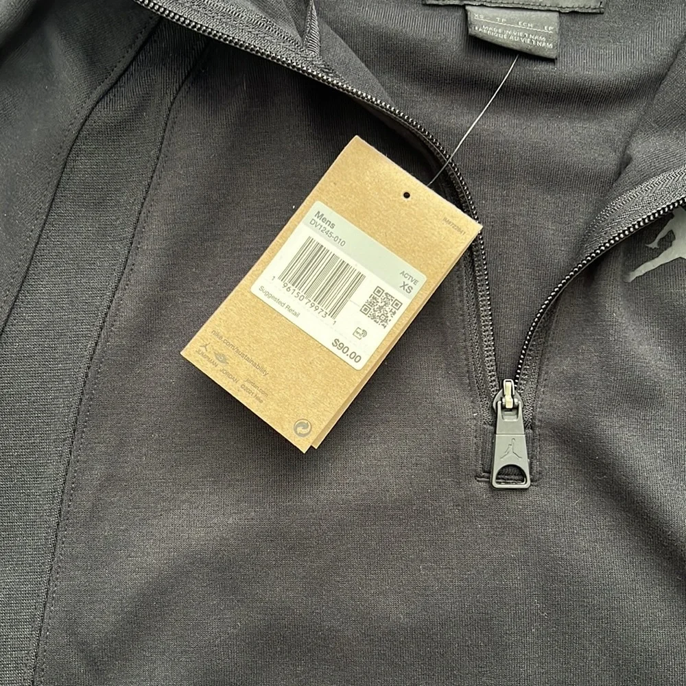 Jordan Men's Dri-FIT Sport Statement Air Fleece Pullover Hoodie-Black